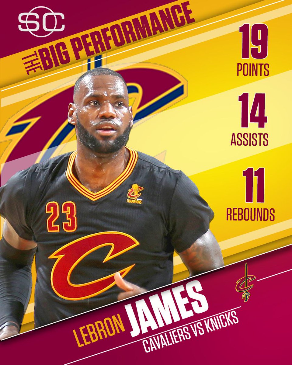 SportsCenter's tweet image. LeBron James becomes the 1st player since Jason Kidd (2006) to record a triple-double in a season opener.