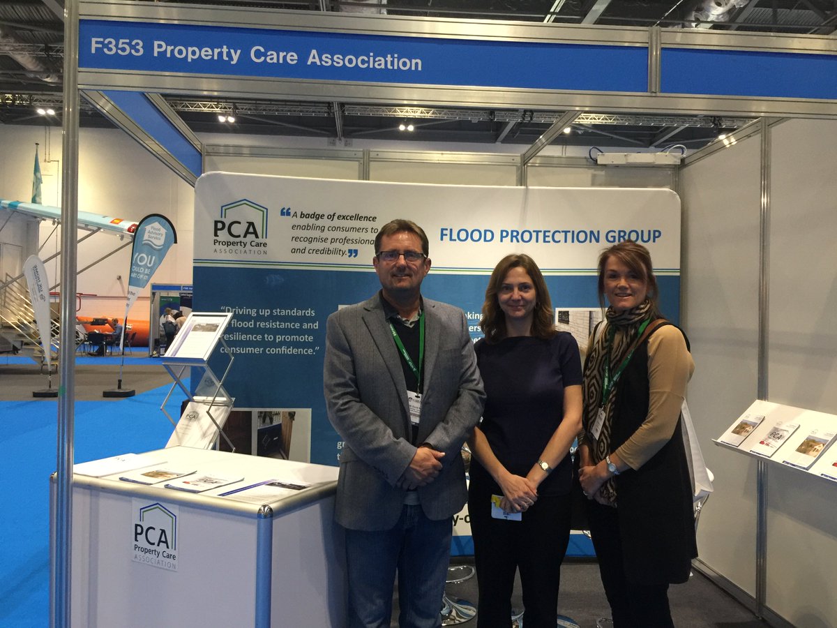 Dryabode's tweet image. Helen &amp;amp; David Kerry proprietors #Dryabodepropertycare at Flood Expo London EXCEL. #Propertycareassociation #Floodrestoration #Flooddefence