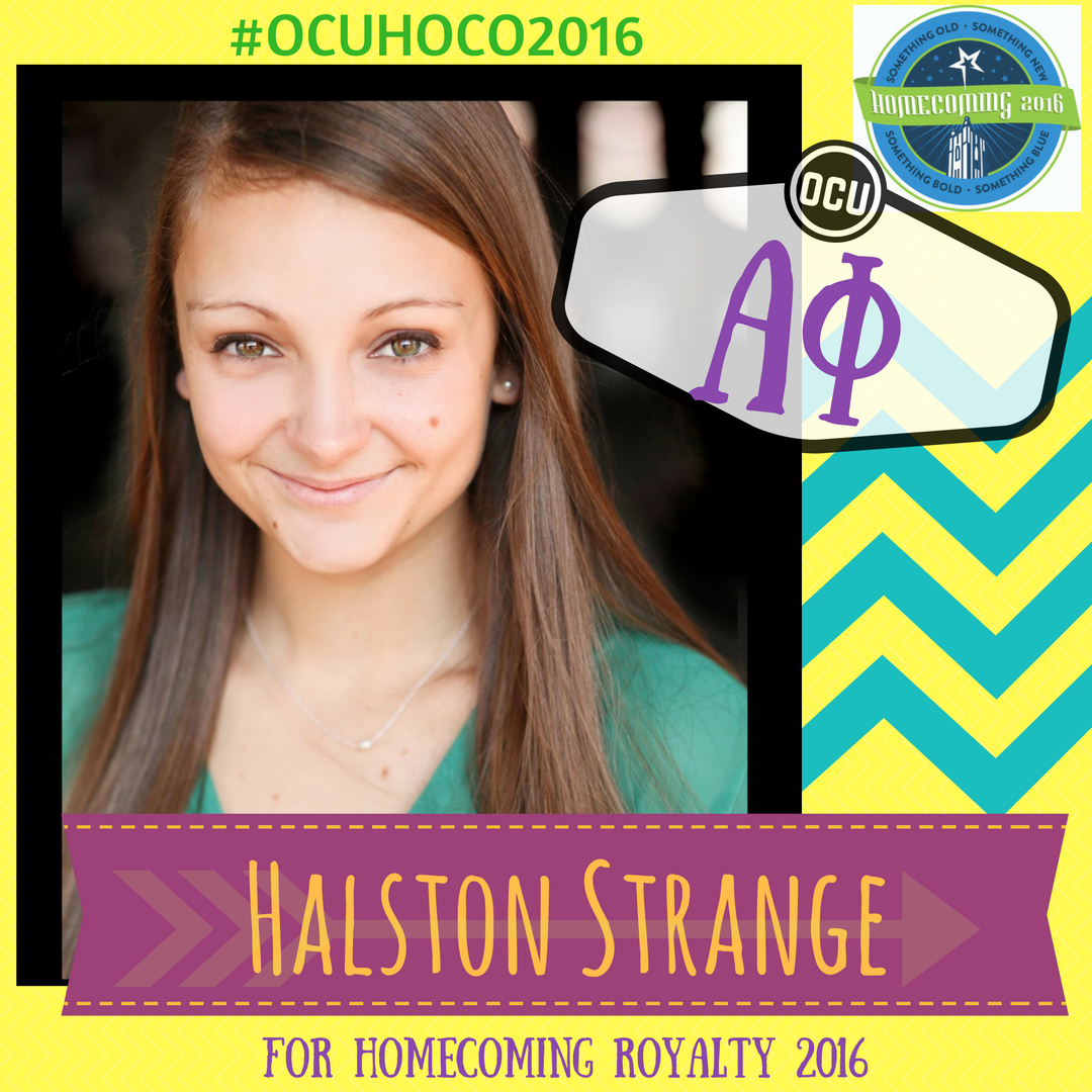Here here for <a href="/OCUhomecoming/">OCU Homecoming</a>! One of the royalty nominees!