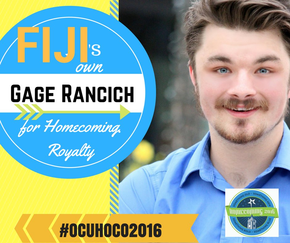 Here here for <a href="/OCUhomecoming/">OCU Homecoming</a>! One of the royalty nominees! #OCUHOCO2016