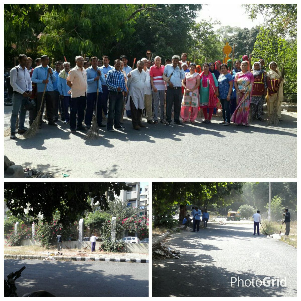 madhuri_var's tweet photo. Team @dwarkaforum & Dwarka Sec10 residents supervised the #CleanDwarka with SDMC.
Together WE CAN achieve more https://t.co/YD6GgPV906