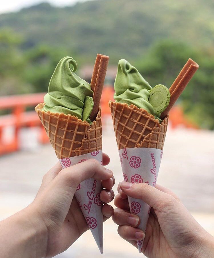 TeaBoxExpress's tweet photo. #Matcha ice cream! Where can we get some?! 😍🍦#tea #teaboxexpress https://t.co/ePs0qzDAkW