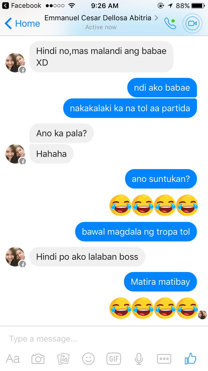 CharmPia06's tweet photo. We have hilarious conversations 😂 https://t.co/1bI9s6GoH8