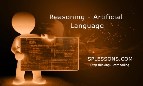 splessons's tweet photo. (Artificial Language) - #ArtificialLanguage, #Reasoning, #CompetitiveExams, #BankExams, #SPLessons https://t.co/RA2QU4dejP