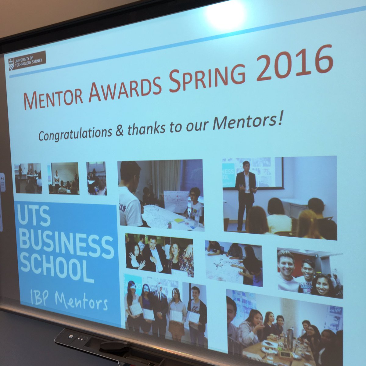 ProfRoyGreen's tweet photo. Congrats & thanks to our student Mentors on Integrated Business Perspectives program @UTS_Business #IBPprogram https://t.co/knb1OirJPm