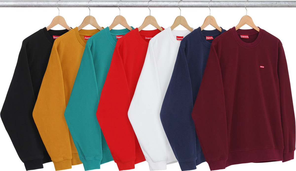 supreme small box logo crewneck