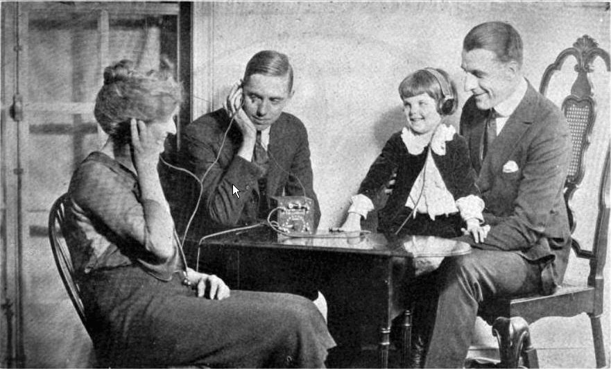 FlapperCloche's tweet photo. STATIC—Conversations that mean nothing. #1920s #slang @MSUMuseum

Because they were listening to the newfangled radio: crystal set, 1920s https://t.co/AjvDRqkQBJ