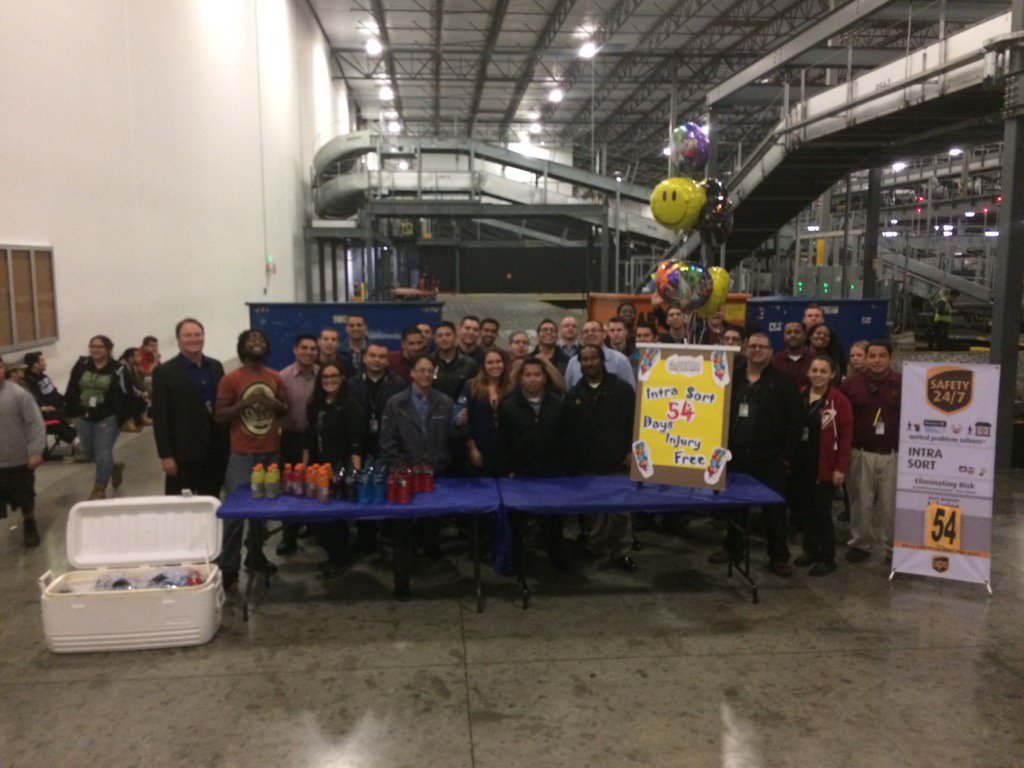 Celebrating WAHCA building reaches 50 safe work days. 750 employees working safe for over 50 days!!!