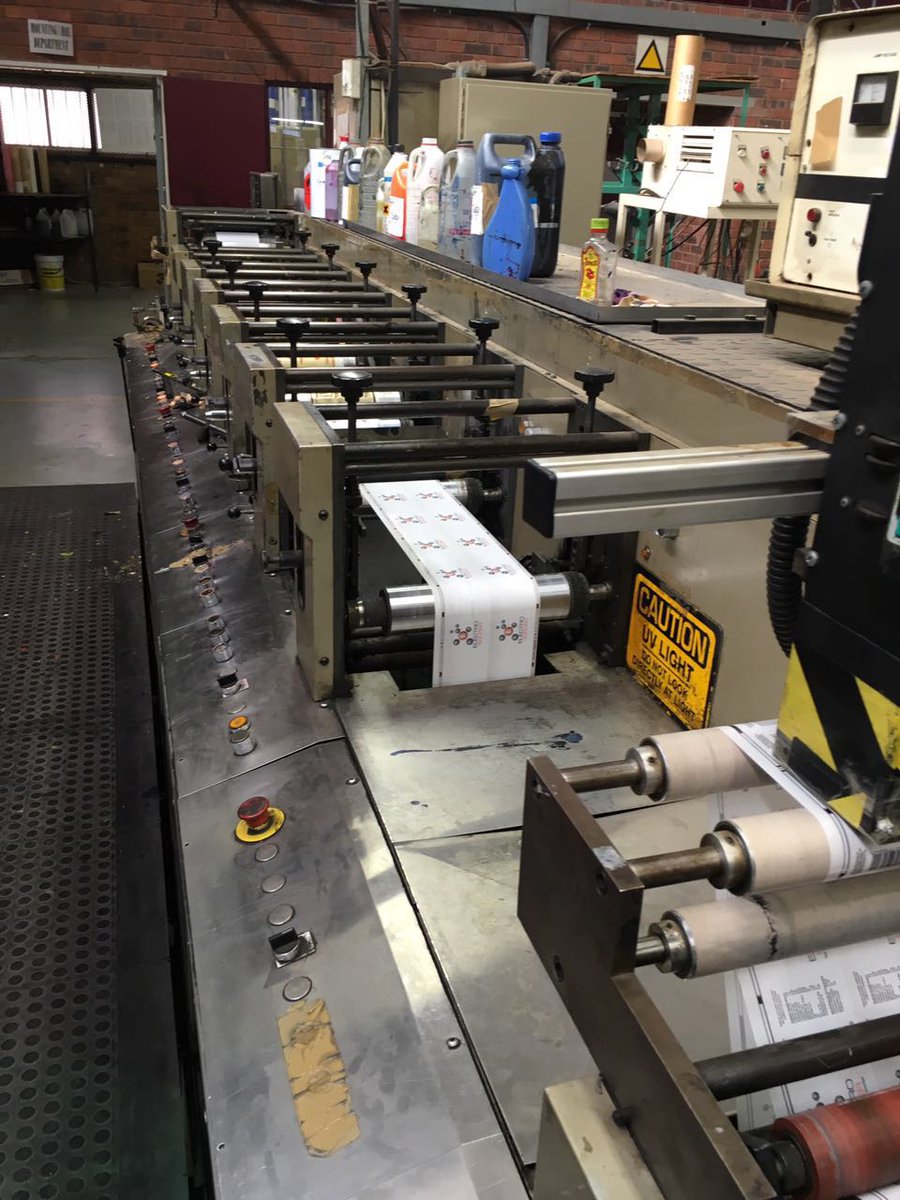 electrowatersa's tweet image. Getting our labels done