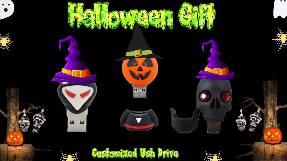 brandedtechgift's tweet image. #hollyween #customizedusb with your ideal for #giveaway and #marketing ,spread your ideal with our design