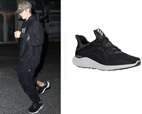 JB Fashion on X JustinBieber fashion adidas Adidas Alphabounce Shoes in Core Black Metallic Silver Running White 100.0 https t N8ygbXWUcI X