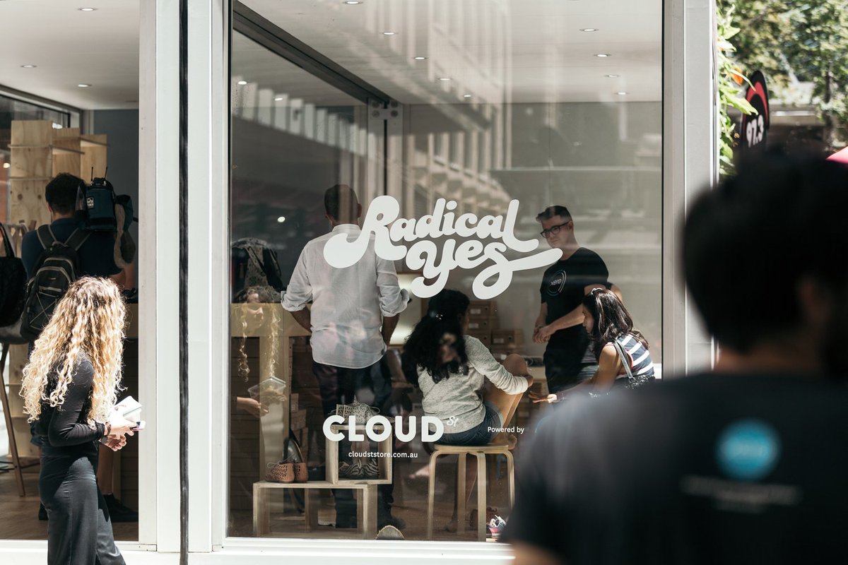 cloudststore's tweet photo. As we look in the rear view mirror from #CloudSt Brisbane w/ #RadicalYes, our next resident is ringing & ready for our visit to Newcastle. https://t.co/q0lBqfah65