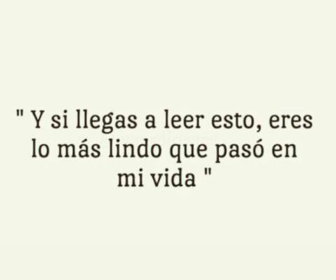 lavidaenmisojos's tweet photo. Y Si llegas a leer esto , eres lo mas lindo que paso en mi vida ... https://t.co/2K8NKrHGBg