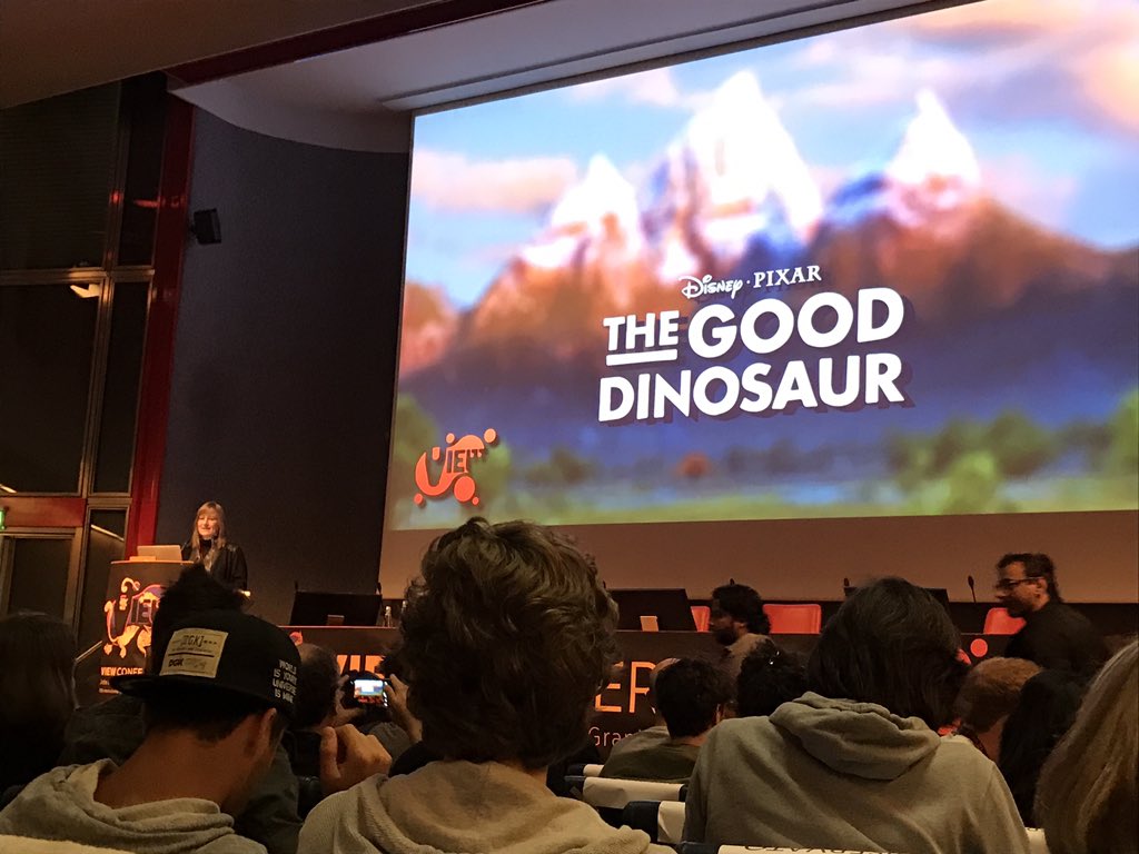 patricia_fmx's tweet photo. Too busy at #fmx2016 to see Sharon Calahan's talk, now I get to see it at View. Nice! https://t.co/6i0O79bnUE