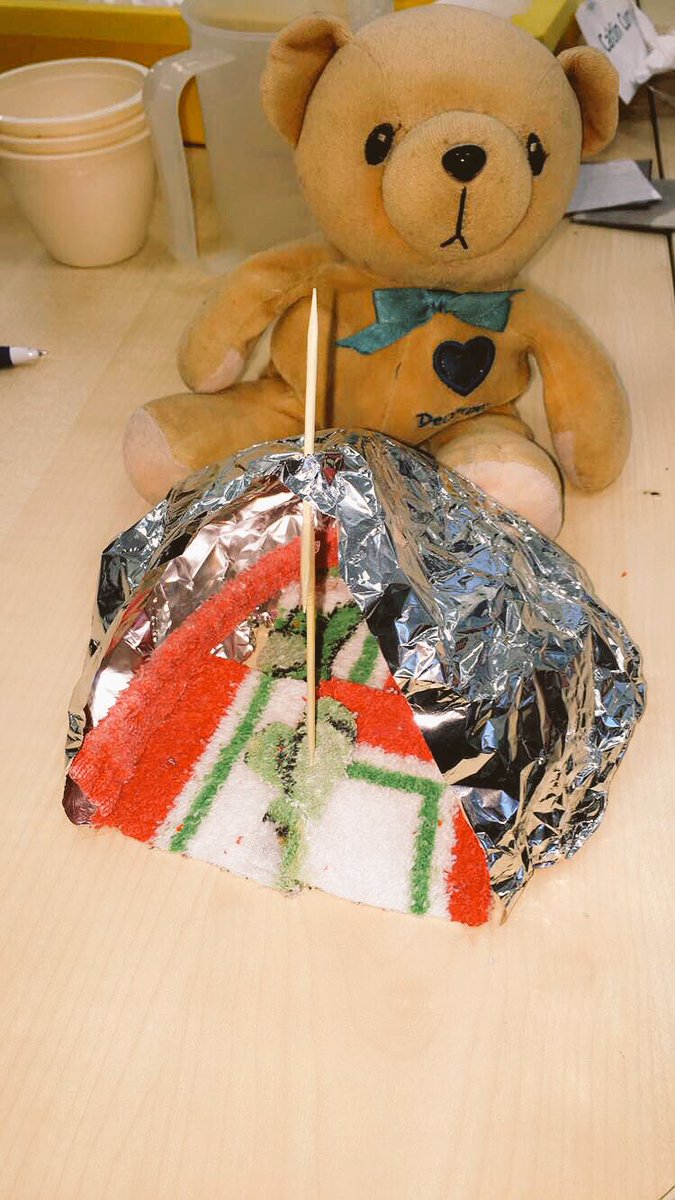 caitlinyorksj's tweet photo. Teddy goes camping science experiment! #ysjprimed #ysjscience https://t.co/UhtH8HT3ns