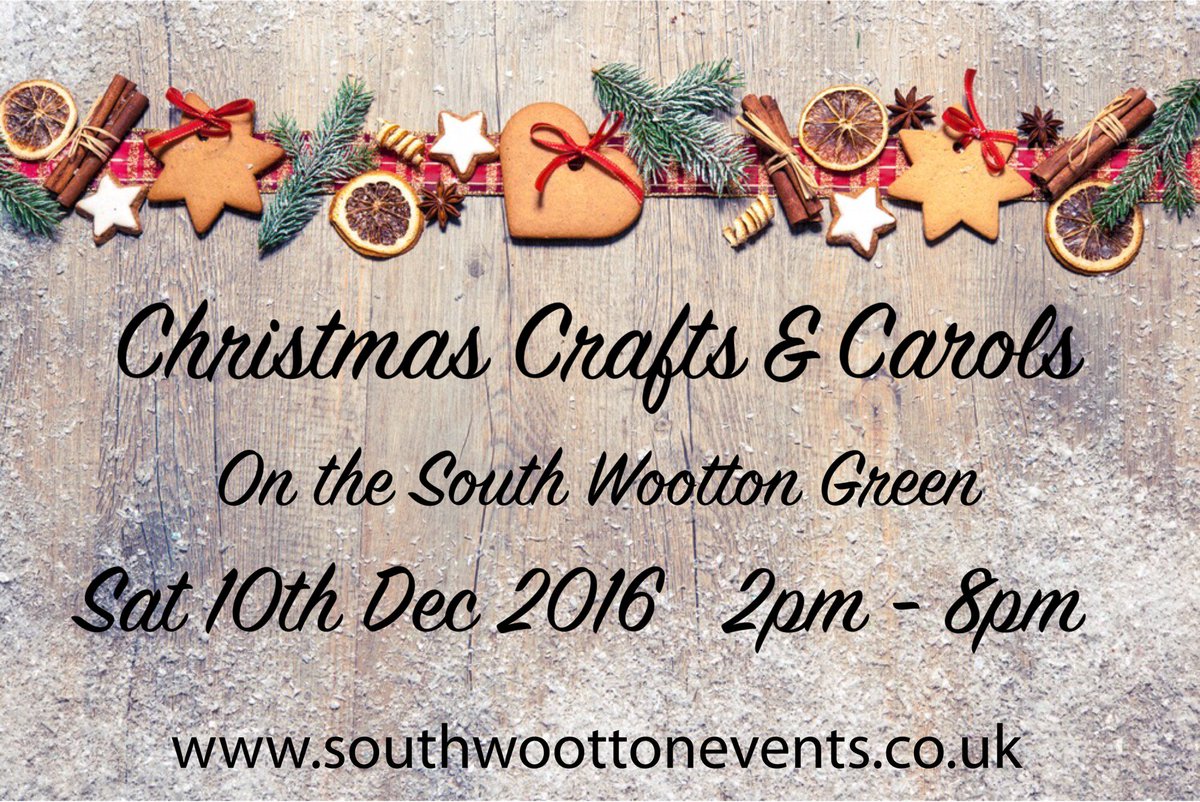 Booking forms are now available for our Christmas crafts and carols event on 10th Dec. Limited availability (inside &amp; out) DM for details.