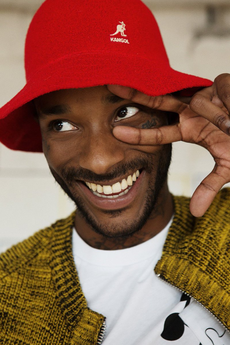 KangolUK's tweet photo. Angel is looking fresh in this month's @NotionMagazine #KangolHeadwear https://t.co/MuTuVTDJ5a