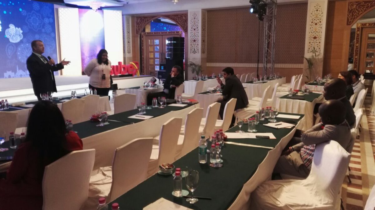 subex's tweet photo. @IndiraMty2808 &amp; @JBAnalytix at the #RevenueAssurance track speak the #telco outlook for #RA in the #future. #SubexUC2016 https://t.co/1d47VvAtey
