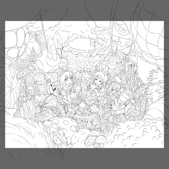 『フリップフラッパーズ』EDジャケットの作画工程です。
TO-MASさんが作ったとてもいい曲なのでみなさん聞いてください。
#フリフラ_アニメ 