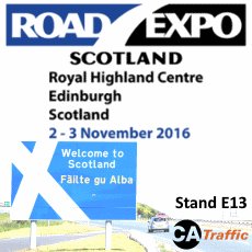 Almost time for Road Expo Scotland!. We will be on Stand E13 ready to showcase our product range. ca-traffic.com/en/events-exhi…