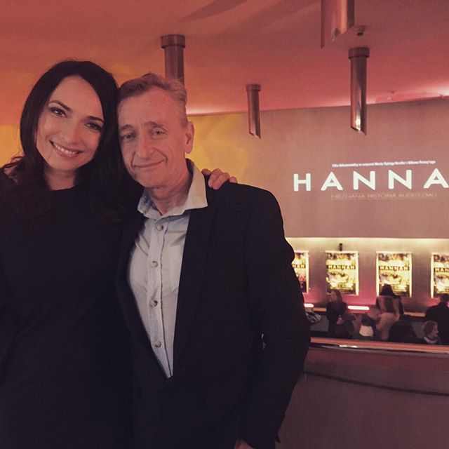 Marta &amp; Tomek @ premiere of Hannah in Warsaw before it plays in 30 cinemas across Poland. #documentary #connectedpictures #hannahthefilm