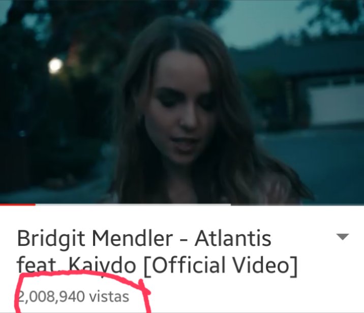 therebiebsgo's tweet photo. #AtlantisMusicVideo has two million view on YouTube!!!! ๐๐๐๐๐
CONGRATULATIONS @bridgitmendler https://t.co/ktj6JQq62V