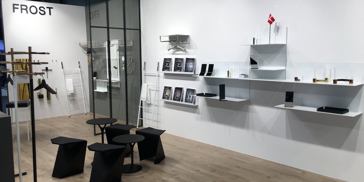 FROSTDenmark's tweet photo. Ready for a new and exiting day at @ORGATEC. Drop by Hall 10.2, stand Q-031 and experience our new products #frostdenmark #danishdesign https://t.co/6j6IreXhwB