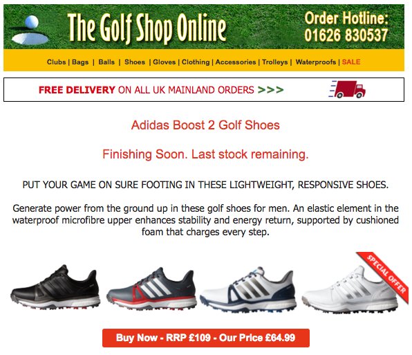 GolfShopOnline's tweet photo. HURRY.. Last Stock Left at this #Special LOW Price! #AdiPower #Boost2 https://t.co/QGGDuhuTrW https://t.co/rfmOccfWGX