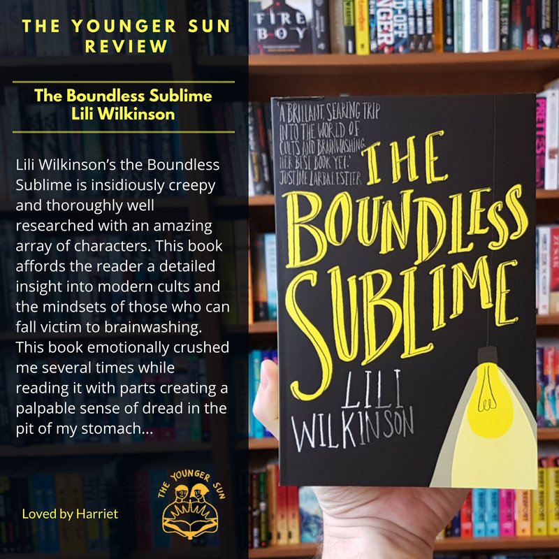 SunBookshop's tweet photo. Harriet at #TheYoungerSun loved #TheBoundlessSublime by @twitofalili
Read her full #Review: https://t.co/xNY5zs41a3 https://t.co/Ke1lLt7mPM