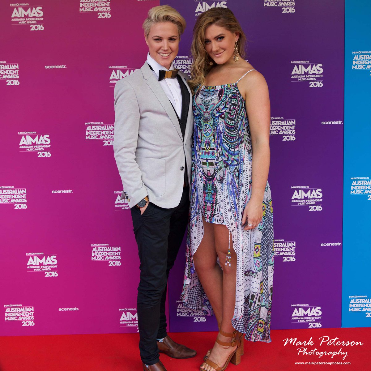 .@LadyHoodMusic are in the house and looking SHARP! 👌
#AIMAS2016