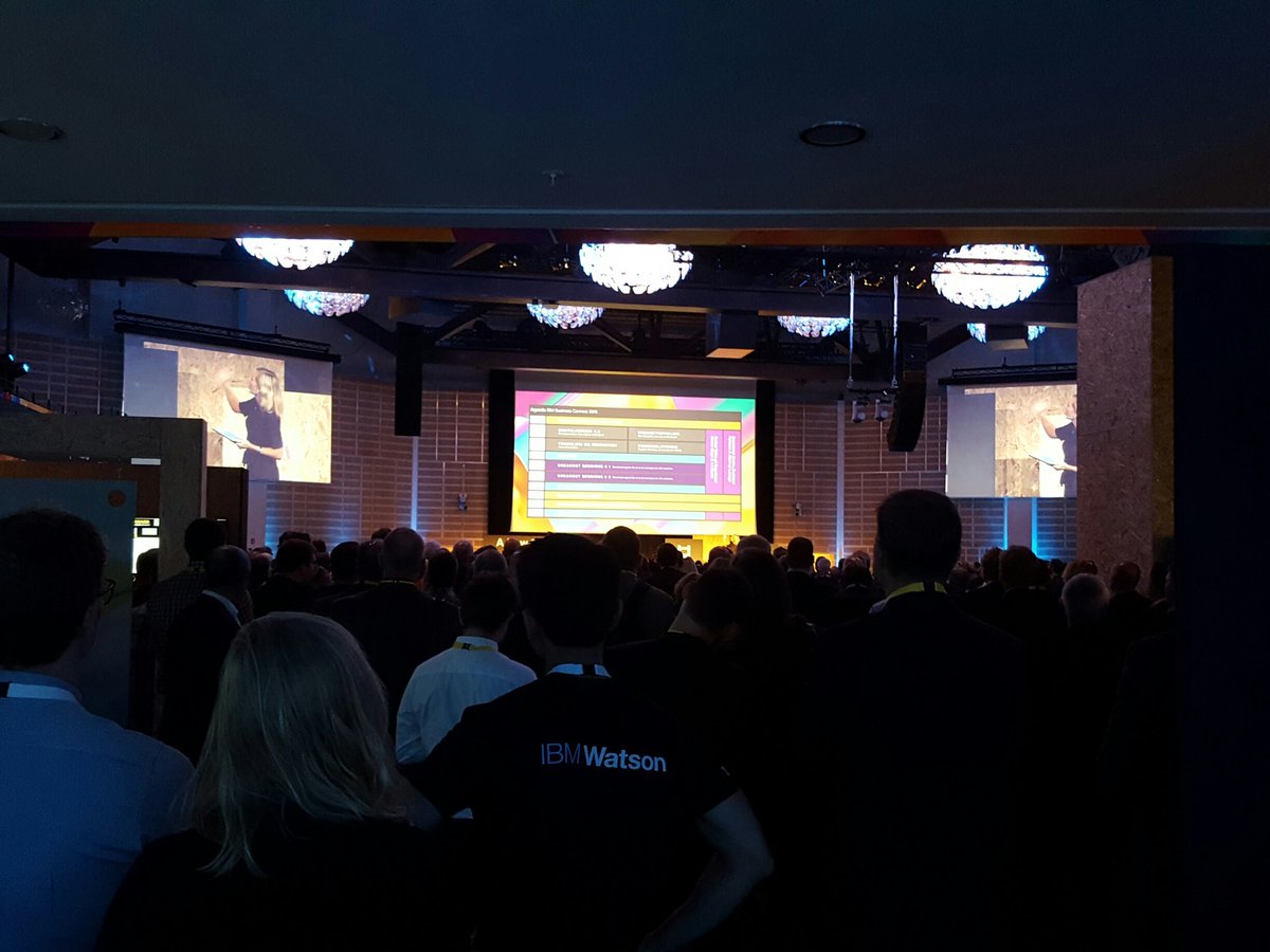 MikkelSchannong's tweet photo. Spændende at deltage i #IBMBCDK  lige hvad man har brug for efter en dag som igår. #Missingbooks #sohappy https://t.co/pnc5nUaJo2