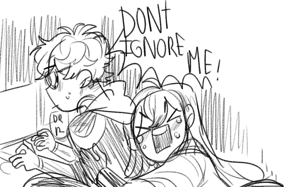 more doodles with my boy
#mysticmessenger 