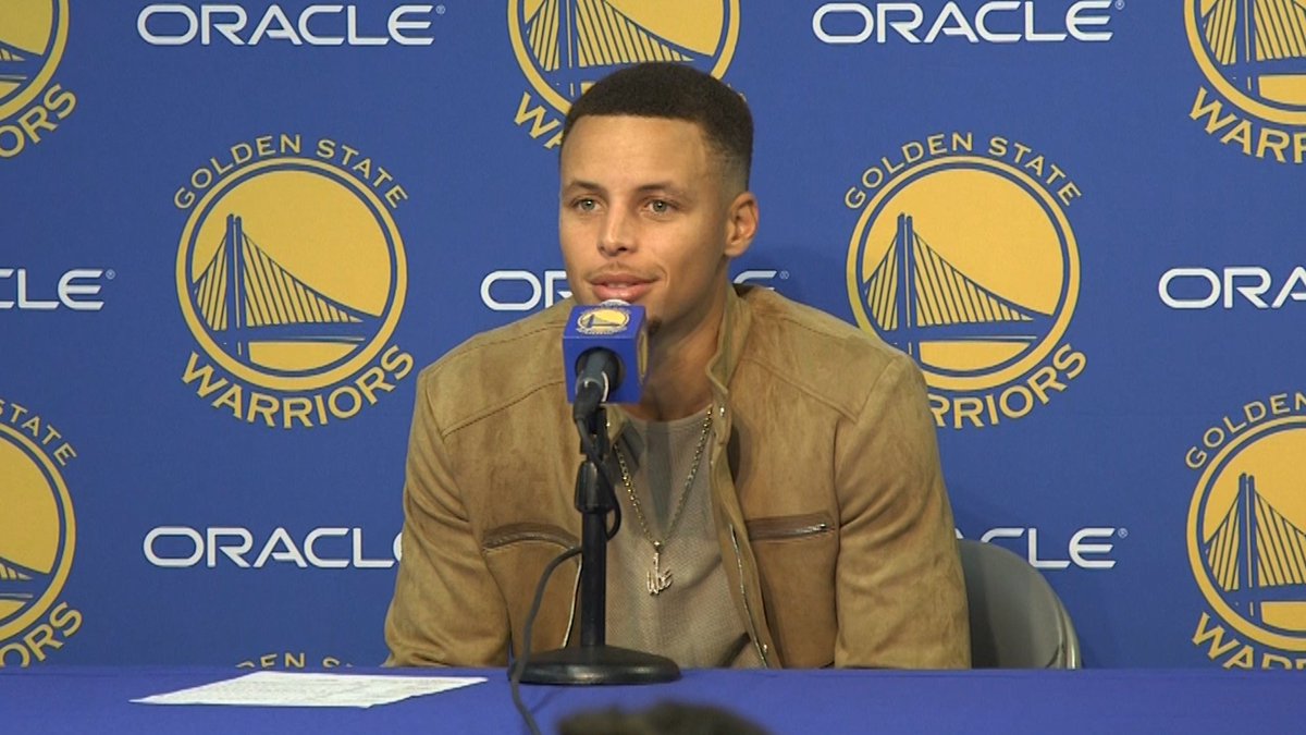 KNBR's tweet photo. Curry: Season opening loss to Spurs was 'A nice little slap in the face'

📺: https://t.co/WPZPbgEDVR https://t.co/SdfSNuTgOr