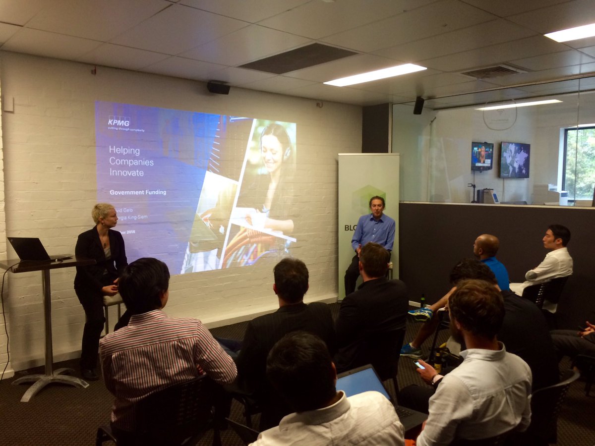 Think_Bitcoin's tweet photo. David Gelb from @KPMG education session @mbtcenter @blockchainmelb #blockchainmelb https://t.co/jDghTcGx8U