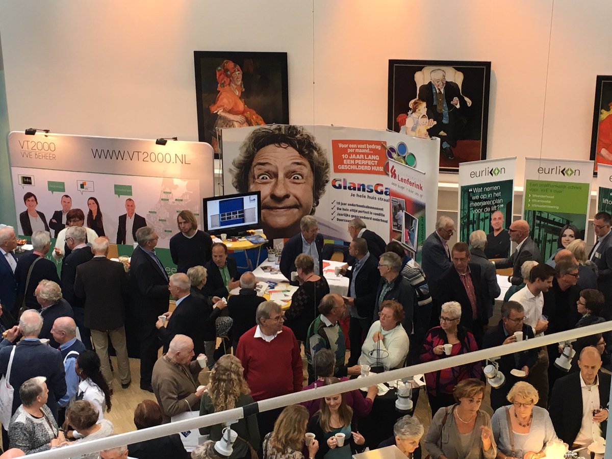 Gisteren een leuke en goede beurs gehad van <a href="/VvEBelang/">Stichting VvE Belang</a> in Apeldoorn. #mjop #bouw #installatie #technischbeheer