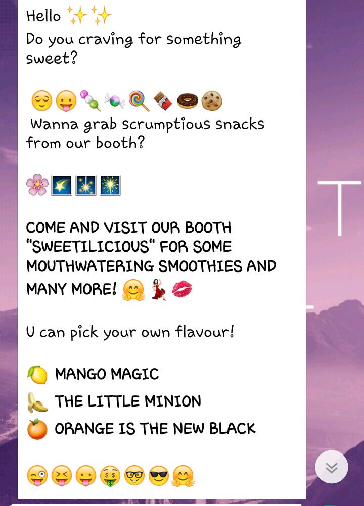 he4rtsofgold's tweet photo. Great News everyone! On behalf of our Cultural event tomorrow, "Sweetilicious" will collaborate with us by selling https://t.co/jp0GS2LbP7
