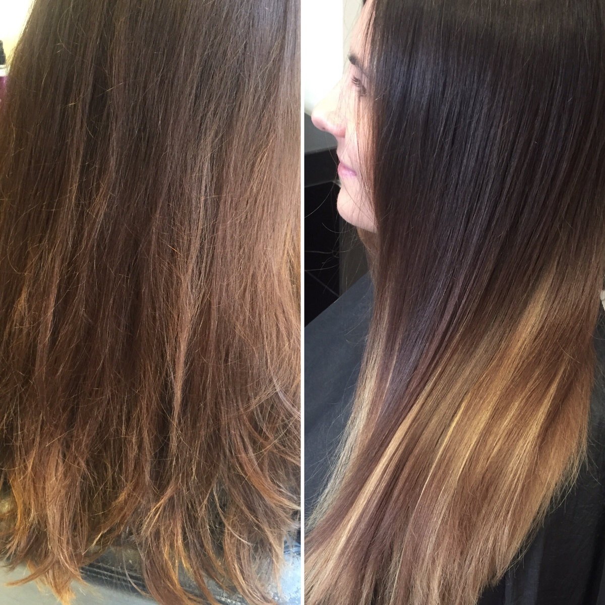 MeeeshellsHair's tweet photo. Before &amp; after on our very own Boro' Olympian @aimee_willmott 💇🏼 #balayage #colourwork #haironpoint #Middlesbrough #salon #utb #UTB  #boro https://t.co/LqRNIN1ReS
