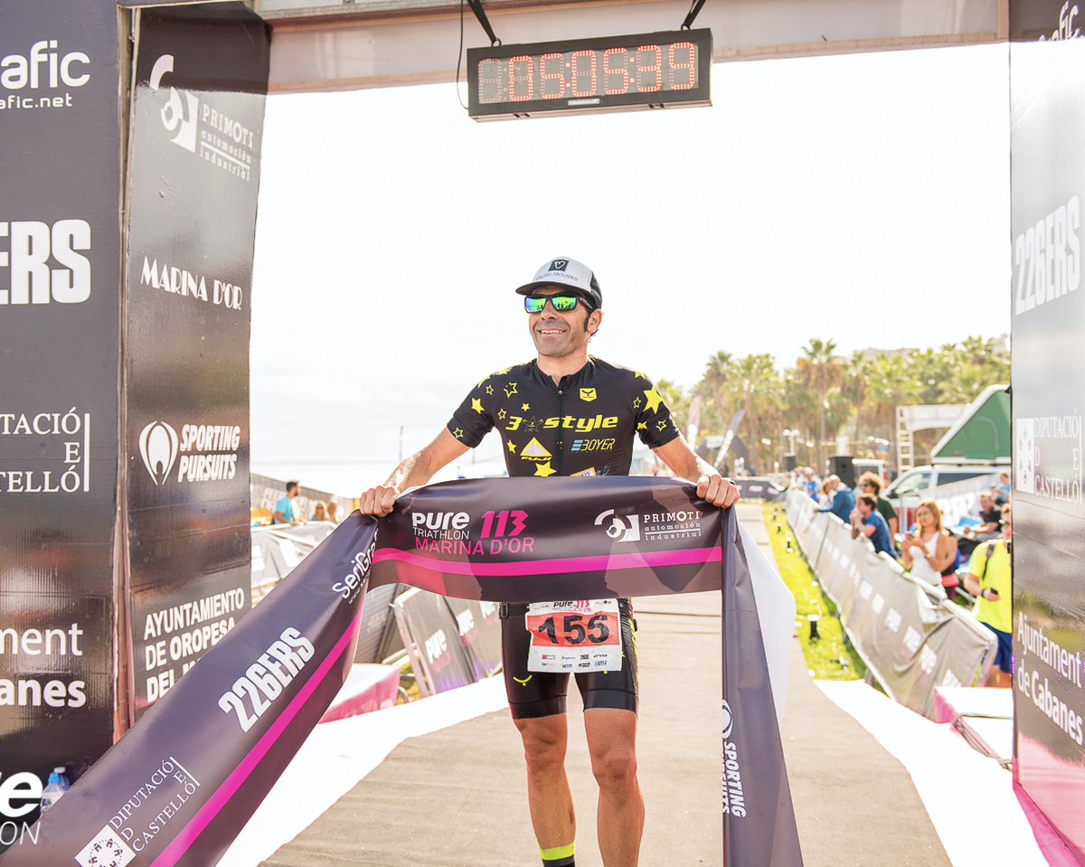Enhorabuena <a href="/JAlmagroValero/">Jose Almagro Valero</a>  por tu victoria en #PureTriathlon 113