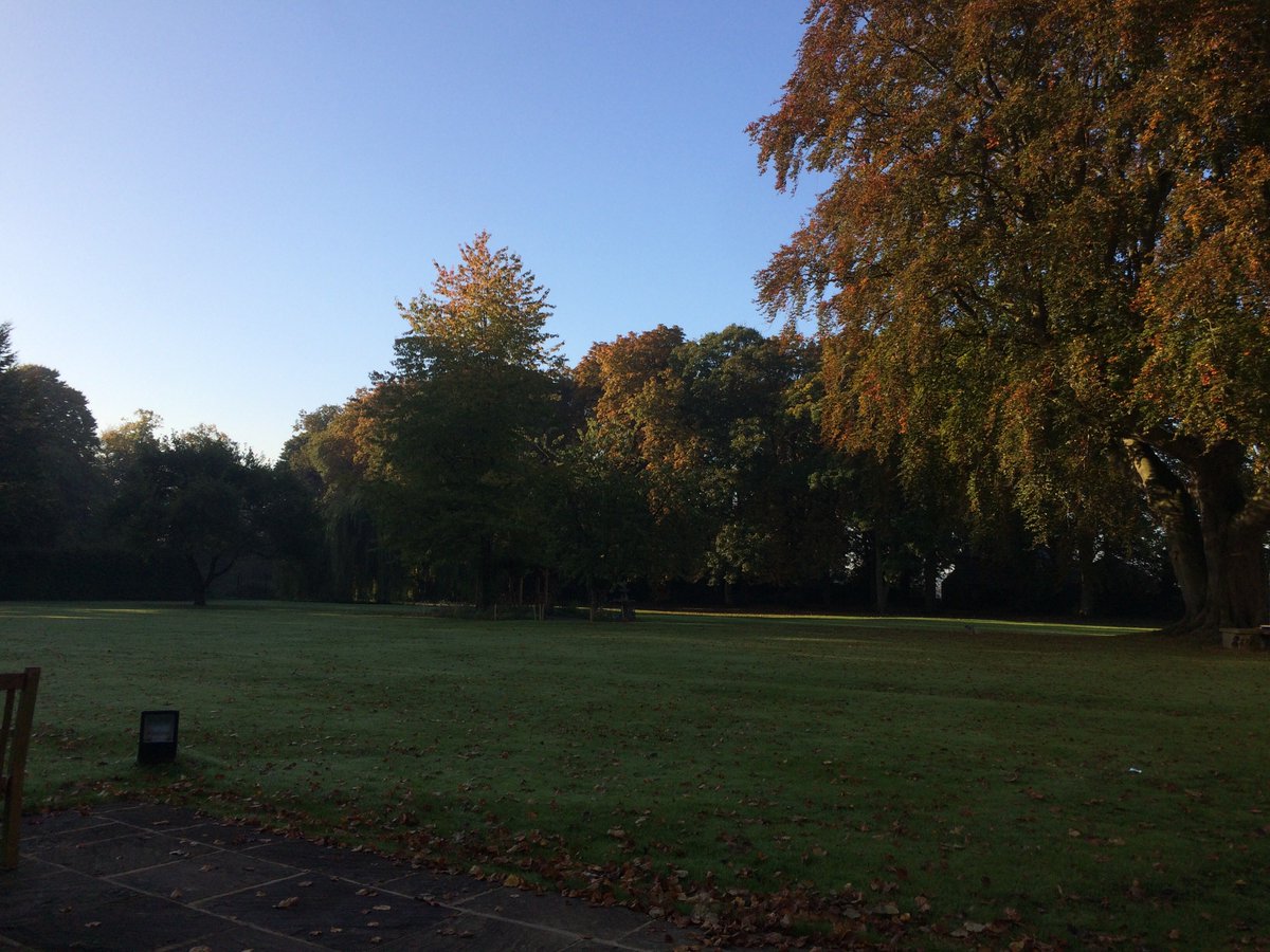 Autumn colours at the Old Lodge Malton