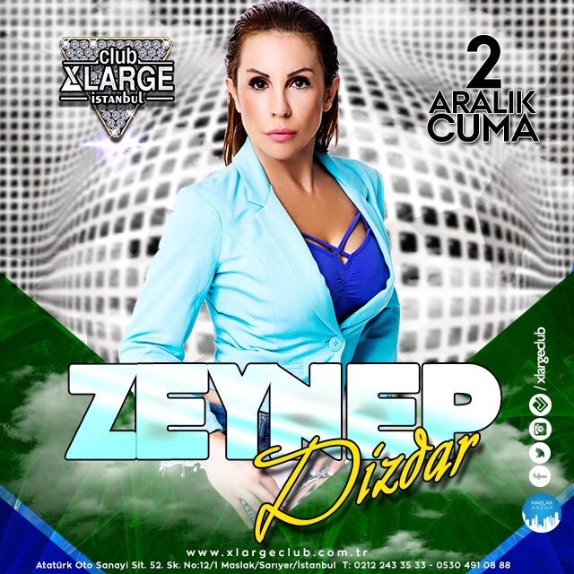 2 Aralık Cuma <a href="/ZeynepDizdarNet/">Zeynep Dizdar</a> #xlargeclub sahnesindr 🎹🎤🎼💁🏻 Rez:0-530-491-08-88