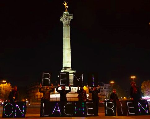 Rémi Fraisse a été tué il y a 2ans par une grenade offensive, alors qu'il défendait un futur + durable et + juste. 

(photo <a href="/lumenparis/">Lumen Paris</a>)