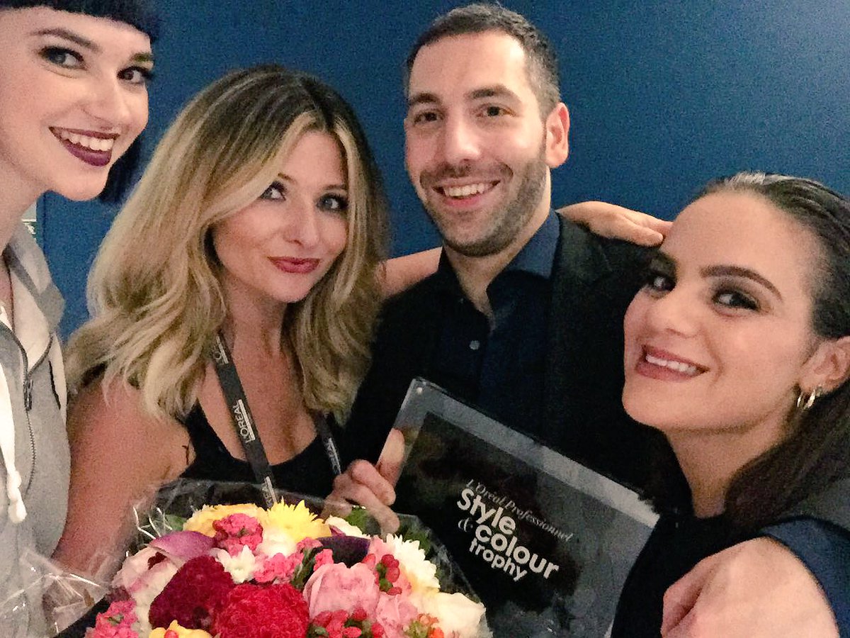 Winners of the World L'Oreal Young Talent Award 2016. We are so proud and honoured to win this award. #LPBF2016
