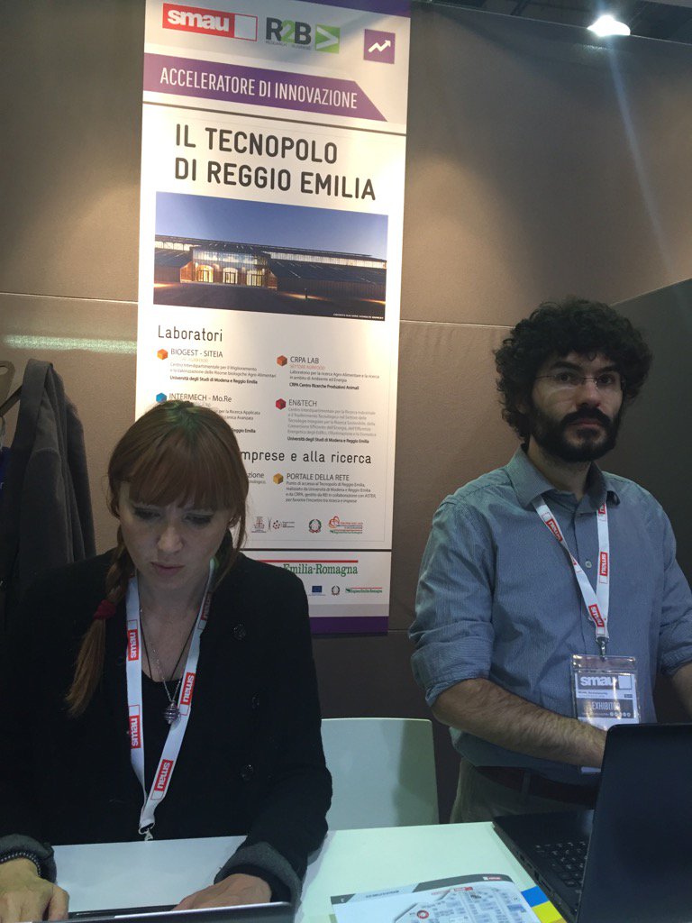 Rei_innova's tweet image. Oggi il #TecnopoloRE a #SMAUMilano con @REI e #BiogestSiteia Vi aspettiamo allo Stand A09