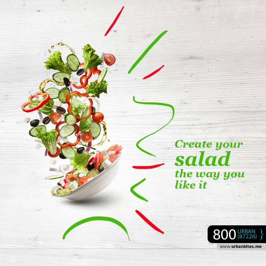UrbanbitesUAE's tweet photo. Want to be a #salad master? Then add in the salad items you like! #UrbanBites #ABUDHABI #UAE #delicious #MyUrbanbites #myabudhabi https://t.co/kkHlWLEOzX