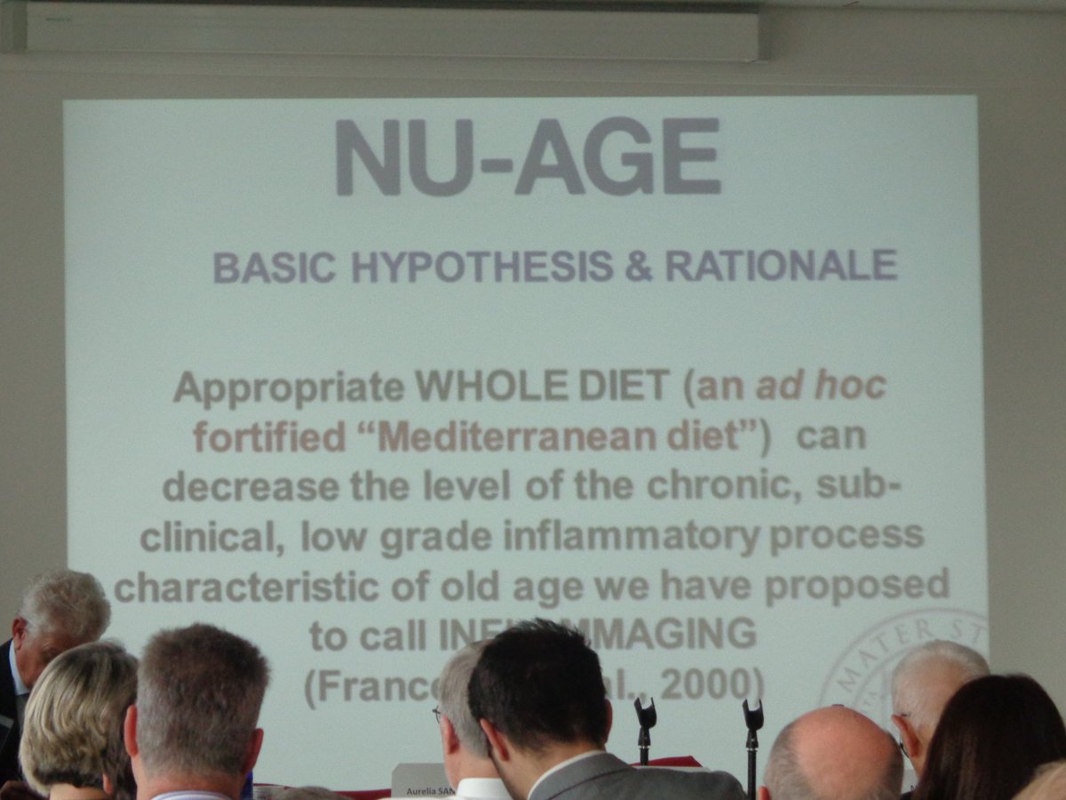 DOREMI_FP7's tweet photo. Ms Santoro explained role of tailored #nutrition to counteract old #age #frailty @ #DOREMI final conference https://t.co/Ehvo0dlotG