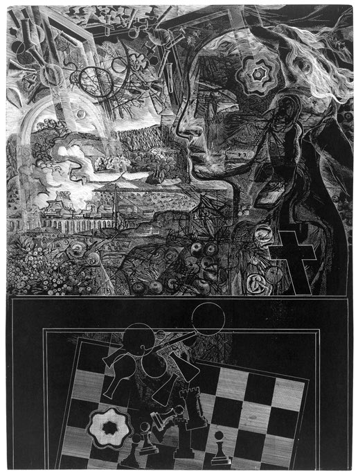 George Tute's prints seem to be attracting quite a bit of attention already... Show opens next Friday 4-26 November.