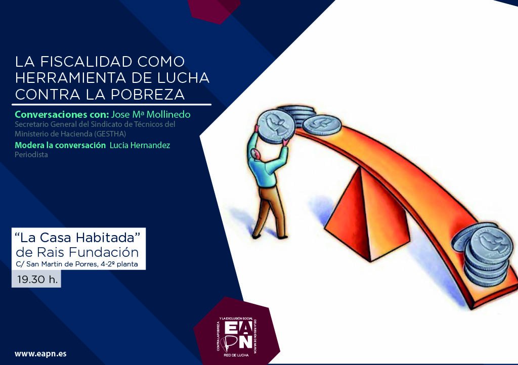 Esta tarde en #LaCasaHabitada de @RAISFundacion y organizado por <a href="/EAPNMurcia/">EAPNMurcia</a> "La fiscalidad como herramienta de lucha contra la pobreza"