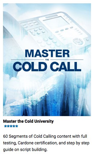 GrantCardone's tweet photo. Get 90% OFF - Only $149 for Master the Cold Call - use promo code OBSESSED at https://t.co/lwifbHjhWZ #sales #coldcall #discount #special https://t.co/ufsg8gULcZ