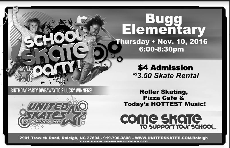 USARaleigh's tweet photo. @BuggMagnet we are excited to see everyone at your Skate Night 11/10 at @USARaleigh https://t.co/URdoqCBxO8