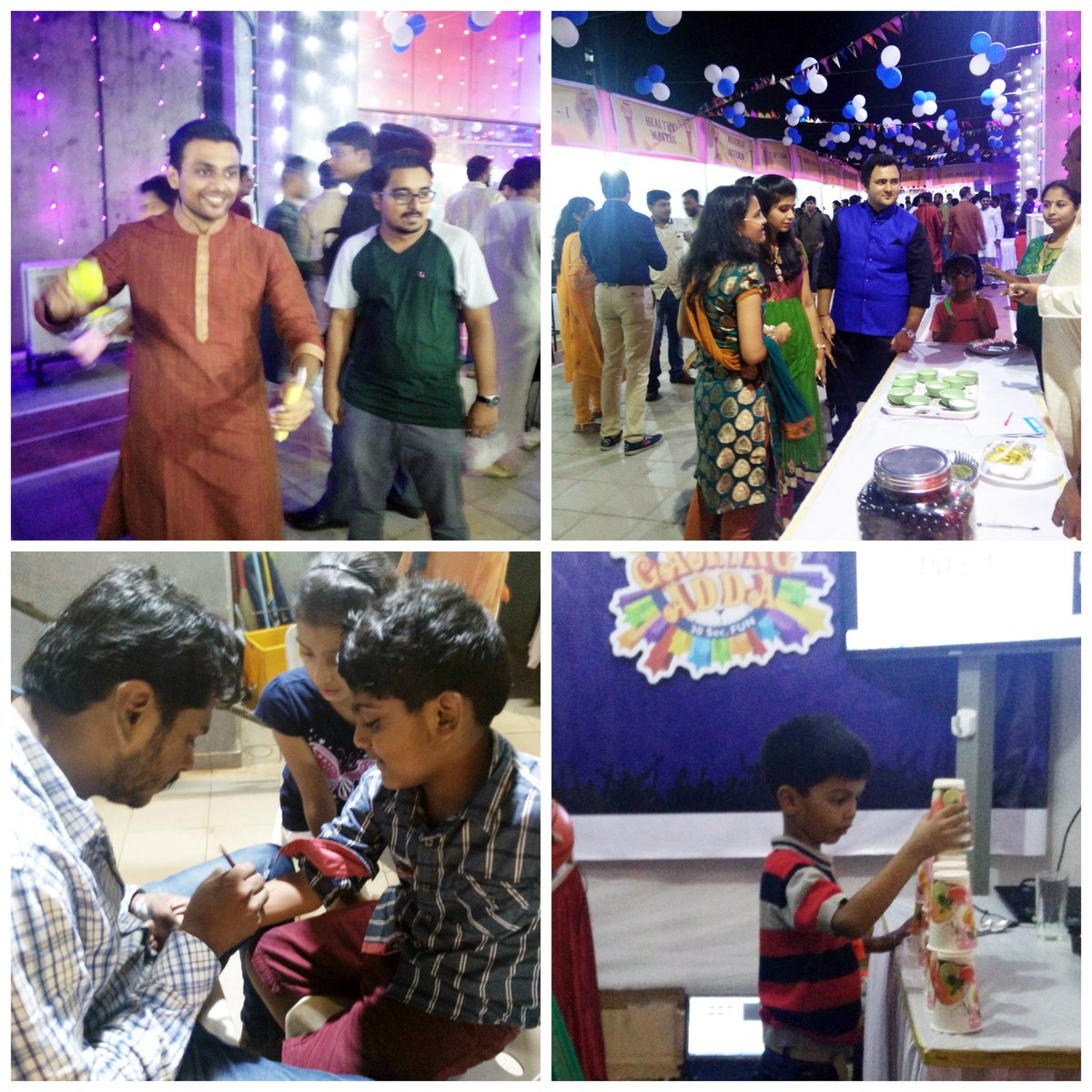 Vserv's tweet photo. Colleagues, friends, families, everyone's having a great time here at #Vserv  #Diwali Mela! https://t.co/uQiiedx4SM
